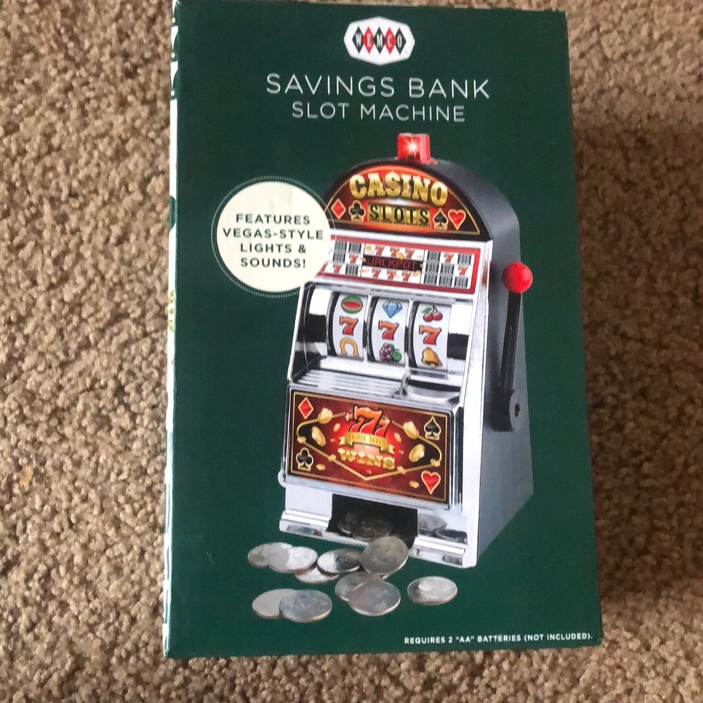 Slot Machine Savings Bank